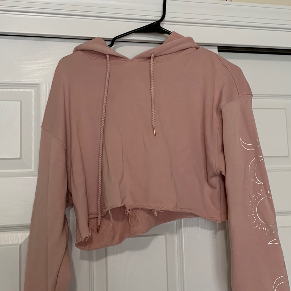 Forever21 cropped hoodie